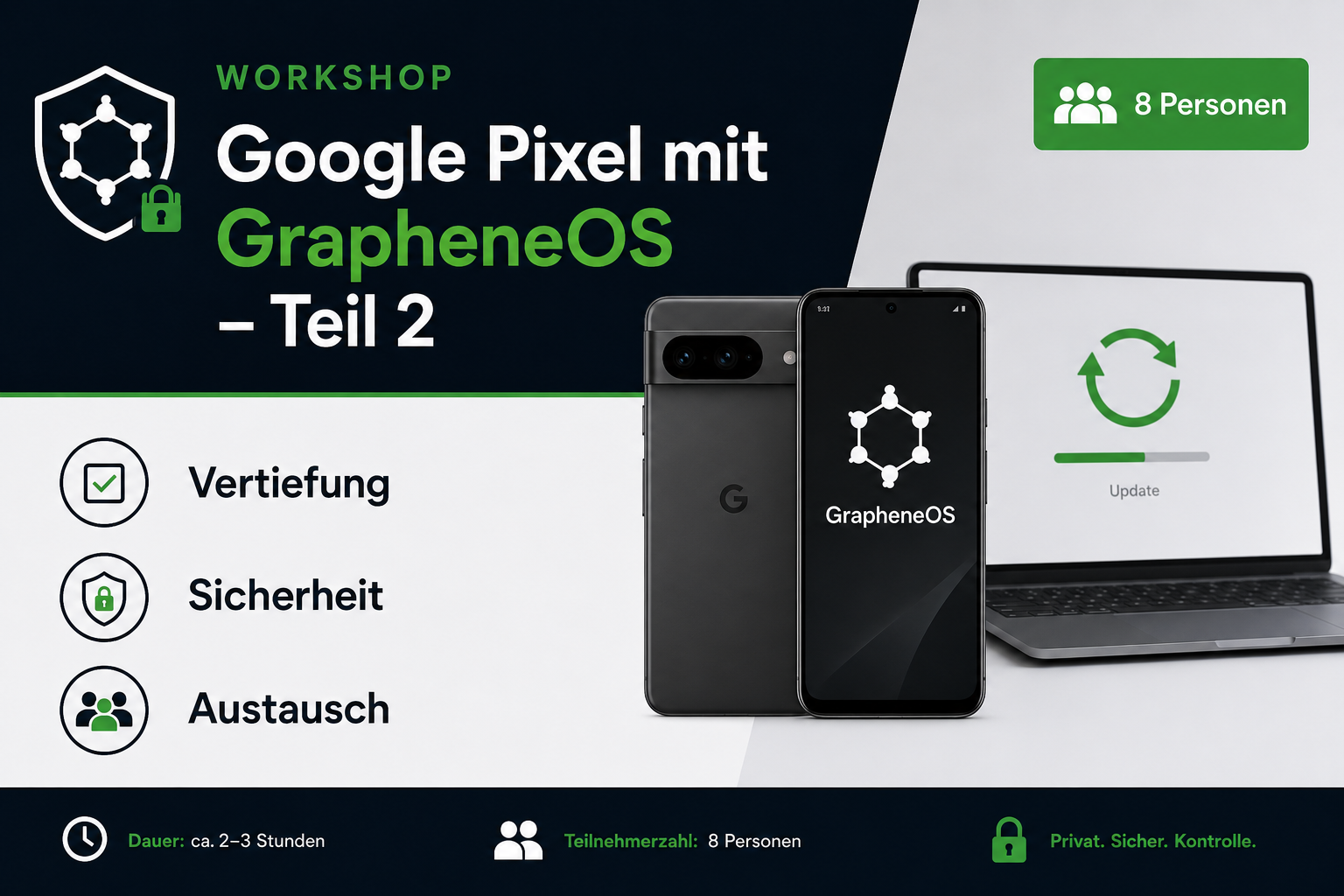 Workshop: GrapheneOS – Teil 2: Apps installieren & einrichten